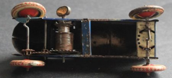 Lehmann Galop Racingcar 1927 Tinmodell with frictiondrive (9531)